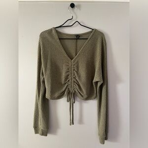 Women’s waffle shirt